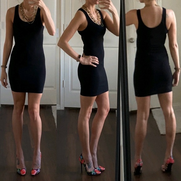 Forever 21 Dresses & Skirts - Forever 21 basic black tank sleeveless dress